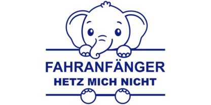 Fahranfänger Sticker