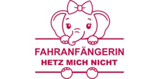 Fahranfängerin Sticker